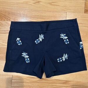 LOFT Navy Shorts size 2 NWT